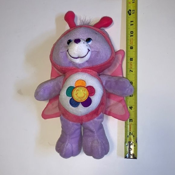 Care Bears “Harmony” Pink and Purple Plush with Wings - Picture 5 of 5